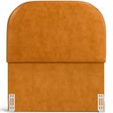 Ver mais imagens de Cabeceira Cama Box 100cm Lanna com Puff Recamier Doha W01 Couríssimo Whisky - Lyam Decor