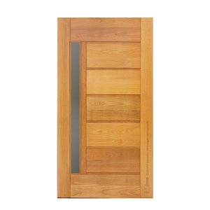 Folha de Porta 210x82cm 3b Visor S/ Vidro Tauari Mapaf