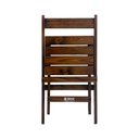 Ver imagem 5 de Mesa Madeira 68cm Diametro Dobravel com 2 Cadeiras Bares Imbuia / Liso