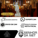 Ver mais imagens de Arcanjo Miguel Monte Gargano em Resina Premium com Coroa de Metal 20 Cm