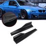 Saia Lateral Universal Spoiler Ajustável Black Piano Audi Rs - 1