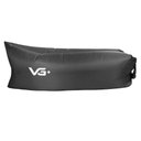 Ver imagem 1 de Sofá Puff Air Bag Inflável para Camping Vg+ Preto