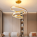 Ver imagem 2 de Pendente Luminária Lustre Cosmos 180 113W Gold/Dourado