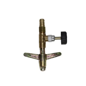 Registro de Gás Alta Pressão Rosca Grossa 3/8 Latão