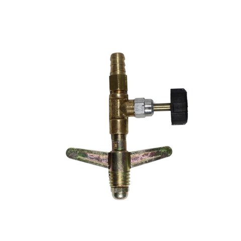 Registro de Gás Alta Pressão Rosca Grossa 3/8 Latão