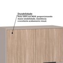Ver imagem 3 de Armário Aéreo Stylo 60cm 2 Portas MDP Giratória Cinammon Cumaru Luciane Móveis