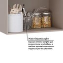 Ver imagem 4 de Armário Aéreo Stylo 60cm 2 Portas MDP Giratória Cinammon Cumaru Luciane Móveis