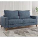 Ver imagem 1 de Estofado Living 3 Lugares 1,80m Gael Linhao Safira - Casa Giulia
