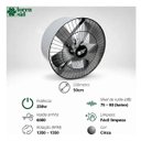 Ver imagem 2 de Exaustor Industrial 50cm Loren Sid Cinza Bivolt