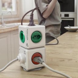 Adaptador Benjamim Múltiplo Powercube Pwc-r5 Bivolt Elg - 5