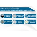 Ver imagem 3 de Cama Box Queen: Colchão Ortopédico Orthoflex Foggia Premier Euro Pillow+ Base CRC Suede Clean(