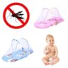 BERCO DE BEBE PORTATIL MOSQUITEIRO INFANTIL TENDA COLCHONETE CERCADINHO CAMA DOBRAVEL MENINA ROSA - 4