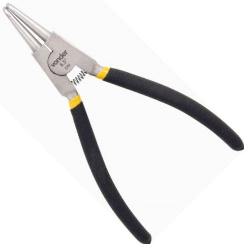 Alicate Para Anéis Internos 6" 1.2 Bico Curvo - 36.62.16.50.00 - VONDER