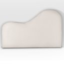 Ver imagem 1 de Cabeceira Orgânica 140cm Casal Painél para Cama Box Bouclé Serena