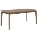 Ver imagem 1 de Mesa de Sala Jantar Ficus Natuame C/ Tampo Madeirado 180x90cm Carvalho/cinamomo - Cimol