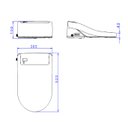 Ver imagem 3 de Assento Sanitário Eletrônico Slow Close 110v Branco Deca