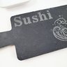 Kit Comida Japonesa 7pç Sushi Ardósia Cerâmica Hashi - 5