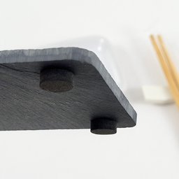 Kit Comida Japonesa 7pç Sushi Ardósia Cerâmica Hashi - 6