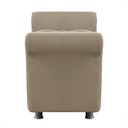 Ver imagem 3 de Recamier Bau Egeo 120x Suede Bege Rosado - Dominic Decor