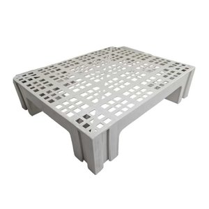Piso Estrado Modular 50x60x15 Cm Branco - Intelplast