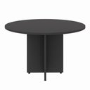 Ver imagem 5 de Mesa Corporativa Circular 120 cm X 120 cm Pés Painel com Regulagem de Altura para 4 a 6 Pessoas F5