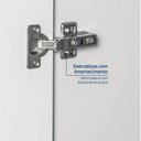 Ver mais imagens de Guarda Roupa Planejado de Canto 4 Peças 8 Portas com 4 Portas de Correr Jade CabeCasa MadeiraOriginals Branco/Fosco