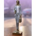 Ver imagem 2 de Estatueta Profissão Advogada Escultura Resina Enfeite 23cm