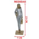 Ver imagem 5 de Estatueta Profissão Advogada Escultura Resina Enfeite 23cm