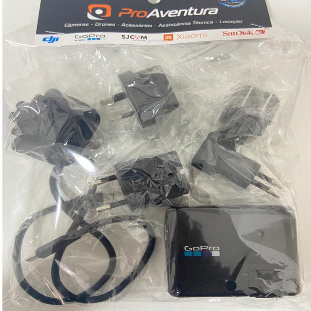 Carregador SuperCharger Original de Parede Dual para Câmera GoPro