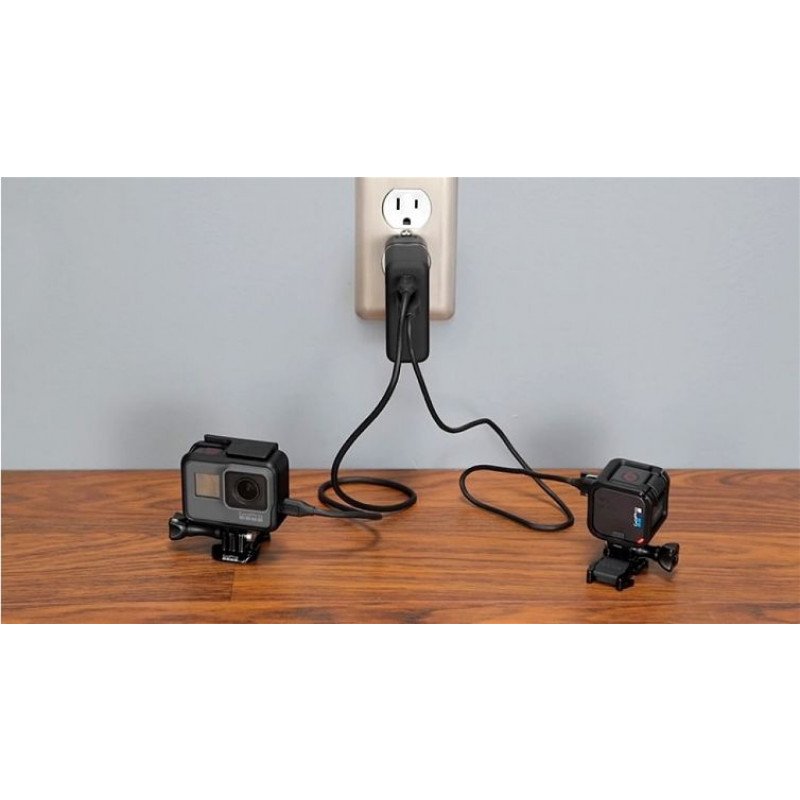 Carregador SuperCharger Original de Parede Dual para Câmera GoPro