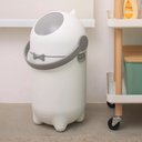 Ver imagem 4 de Lixeira Antiodor Lixo Magico P/ Descarte de Fralda Bebe Kzi