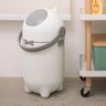 Lixeira Antiodor Lixo Magico P/ Descarte de Fralda Bebe Kzi - 4
