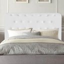 Ver imagem 2 de Cabeceira para Cama Box Casal 1,40 Cm Brenda- House Branco