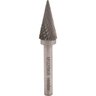 Lima rotativa vídea cônica 12x25mm haste 6mm lm012 - Vonder - 1