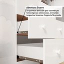 Ver mais imagens de Guarda Roupa Infantil 2 Portas e 3 Gavetas 100% MDF Smim