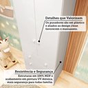 Ver imagem 7 de Guarda Roupa Infantil 2 Portas e 3 Gavetas 100% MDF Smim