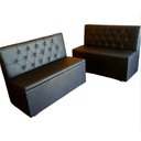 Ver imagem 2 de Poltrona Booth Capitonê Costurado 1.10cm Preta Sku216 o Rei Das Poltronas Capitonê