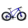Bicicleta Fat Bike Aro 26 Pneus 4.0 Freios a Disco - Azul - 1