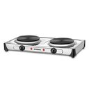 Ver imagem 1 de Fogão Elétrico Portátil Mondial Fast Cook Dual Inox 2000w 127v - Fe-03