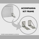 Ver imagem 4 de Cabeceira Opala Cama Box Casal 140cm Linho - SSX Multicoisas Capuccino