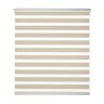 Persiana Rolo Zebra Bando 2,00 X 2,50 Double Vision Bege Mescla - 1