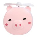 Ver imagem 1 de Mini Ventilador Espelho Led Usb Porquinho