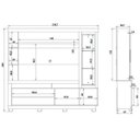 Ver imagem 3 de Estante Home Theater Texas para TV até 60 Polegadas Valdemóveis