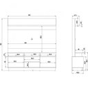 Ver imagem 3 de Estante Home para TV até 60 Polegadas 2 Portas 2 Prateleiras e Nichos Texas Valdemóveis