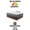 Ver mais imagens de Base Box Baú Casal 138x188 Linho com Colchão Relax Fresh Molas Ensacadas
