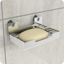 Ver mais imagens de Kit Acessórios para Banheiro Inox com Ventosa 6 Peças Elg