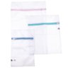 Kit 6 Sacos com Zíper para Lavar Roupas P M G Brancos Peças Íntimas Delicadas Máquina - 6