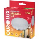 Ver imagem 5 de Arandela Led Redonda 12 Watts Bivolt 2700k - 05805 - Ourolux