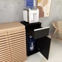 Ver imagem 3 de Mesa Balcão Suporte para Bebedouro Preto