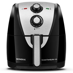 Fritadeira Elétrica sem Óleo Mondial Grand Family 5,5 Litros Inox 127v Af-55i 69474-01 - 2
